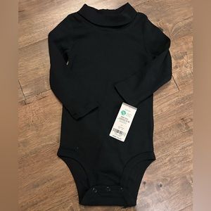 NWT Carter’s Black Bodysuit Turtleneck- 18m